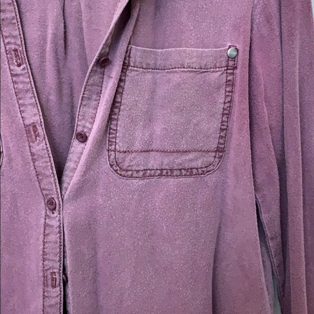 Rayon button up - Picture 2 of 2